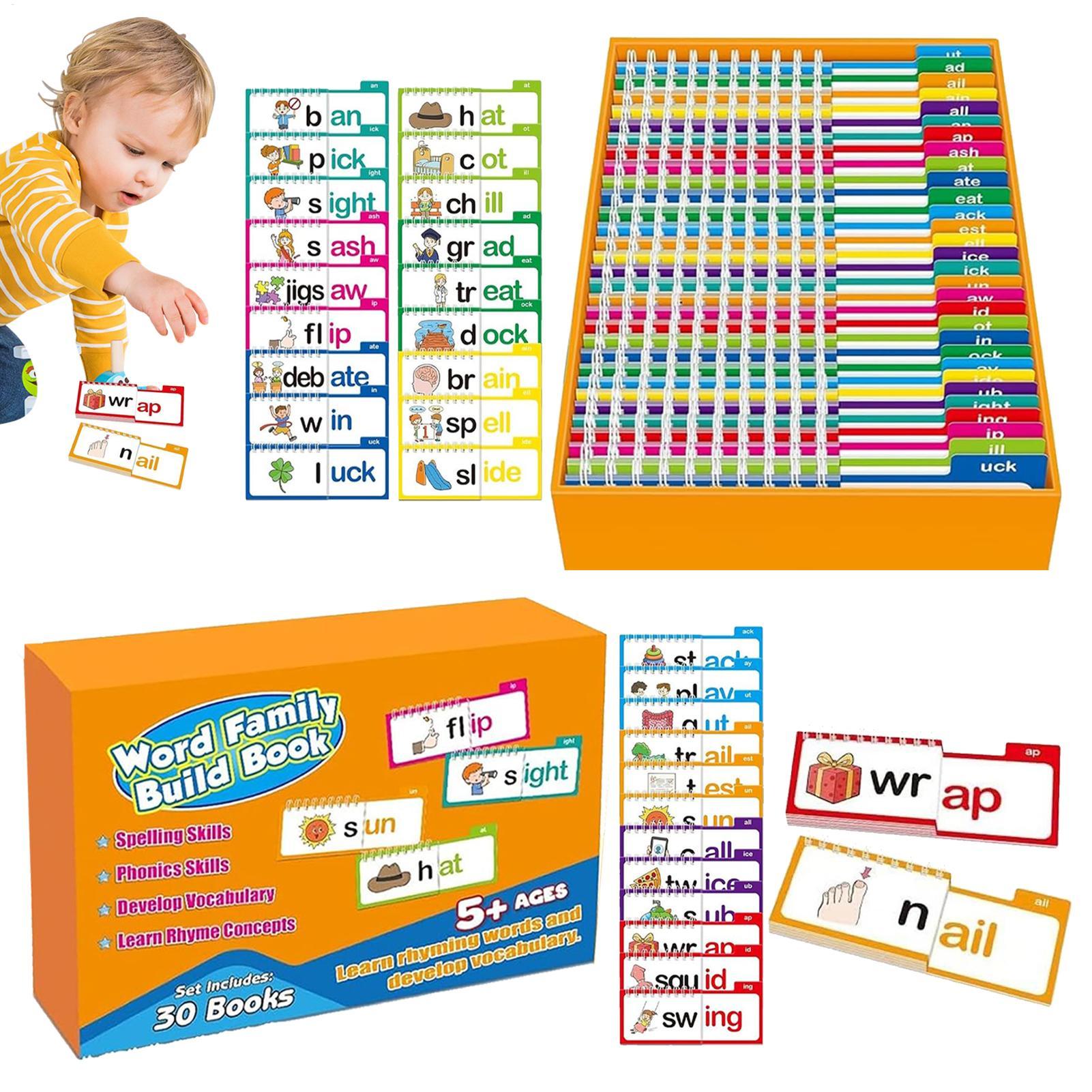 Kids Education Rhymes - Flipbook per leggere e ripetere, carte