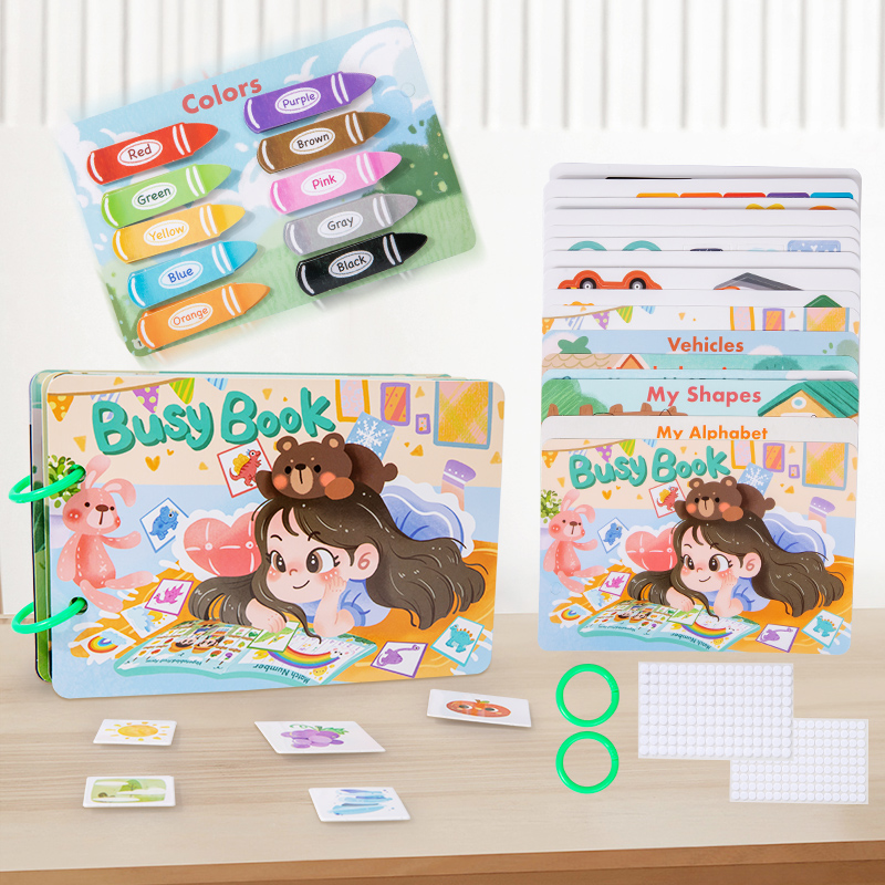 Kids First Education - Libro Interattivo Montessori per Bambini, Il