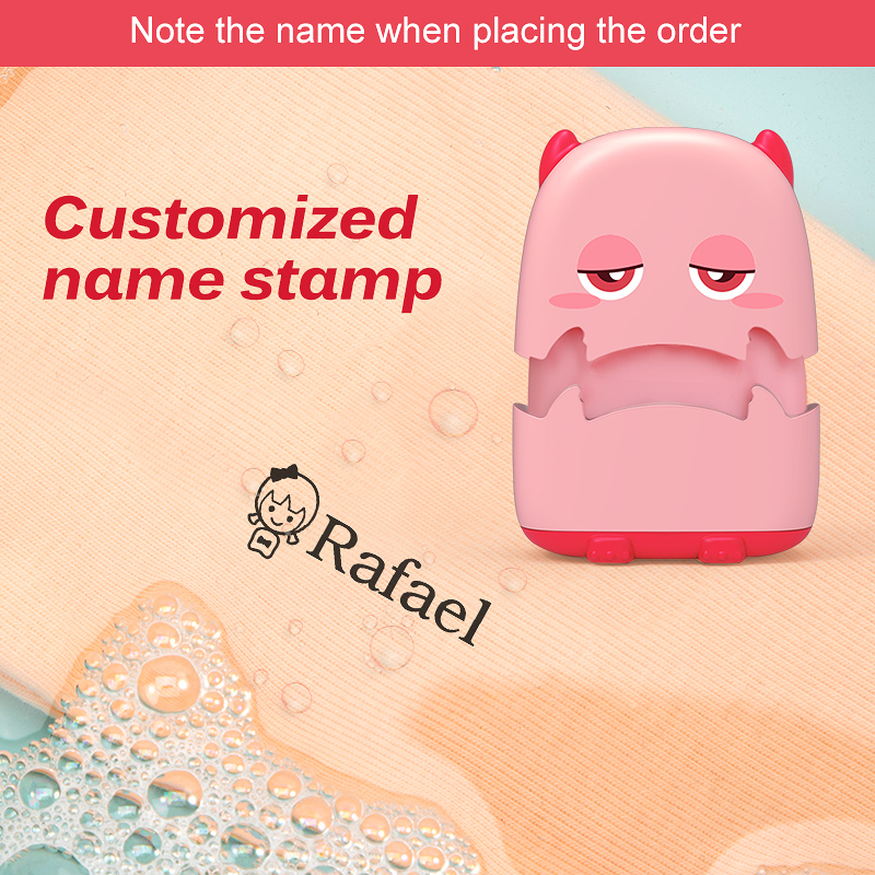 Kids Education Name - Timbro Personalizzato per Bambini - Sigillo