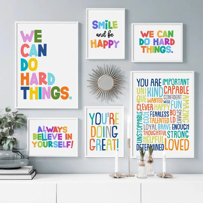 Quadro da parete con diamanti  - Kids Education Motivation recensione e prezzo