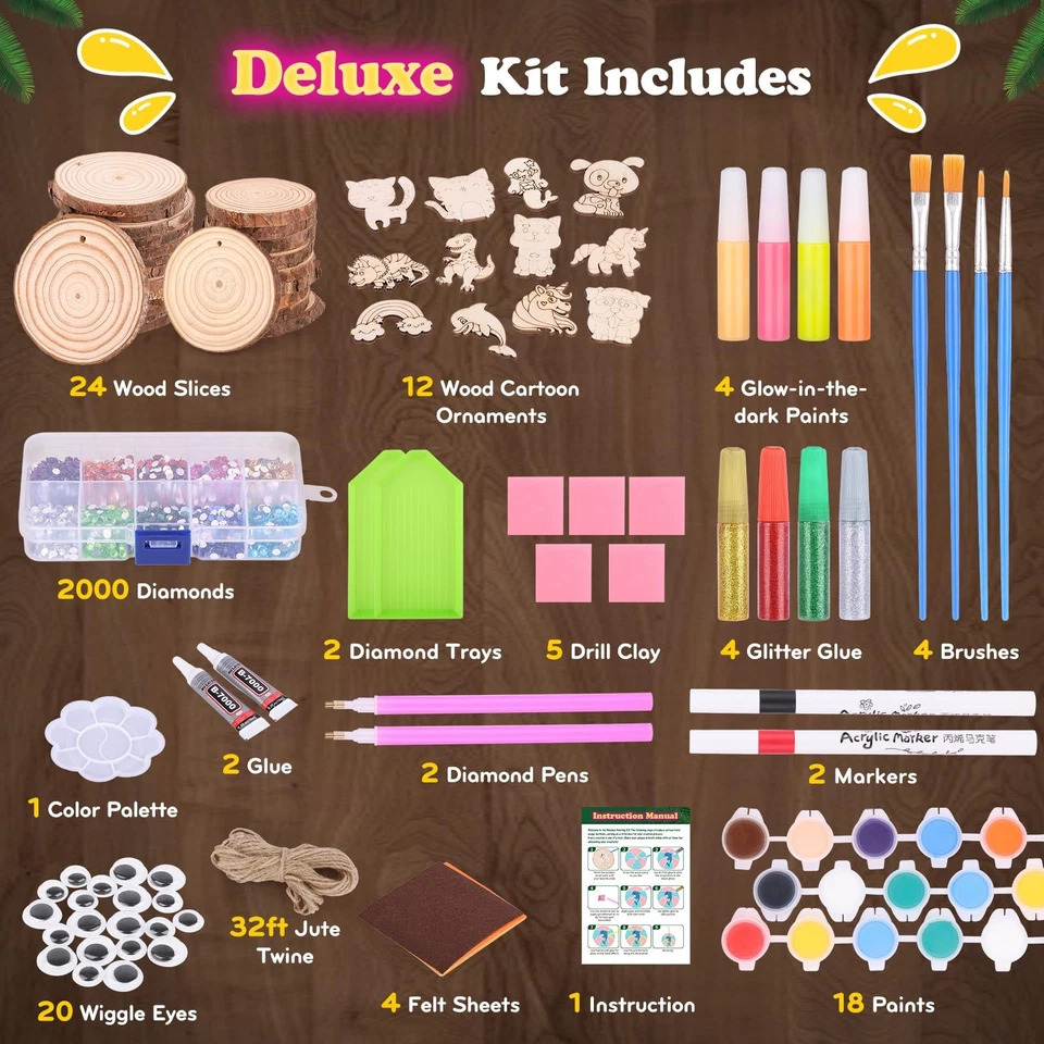 Kit di Pittura su Legno Lumino - Kids Education Activities recensione e prezzo