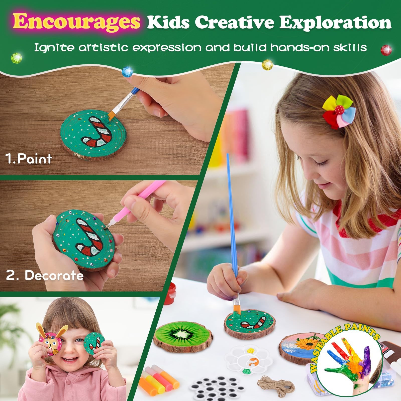 Kit di Pittura su Legno Lumino - Kids Education Activities recensione e prezzo